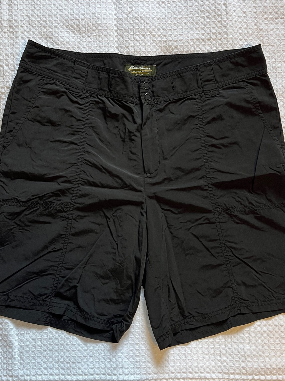 Eddie Bauer Black Quick-Dry Women’s Hybrid Shorts